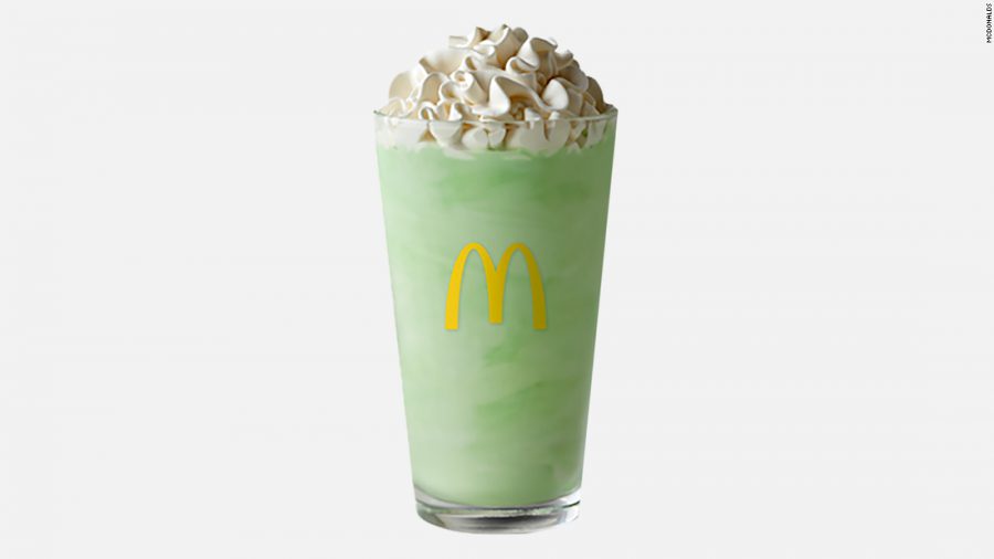 McDonalds’ Shamrock Shake is best seasonal item